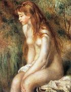 Pierre Renoir Young Girl Bathing oil painting artist